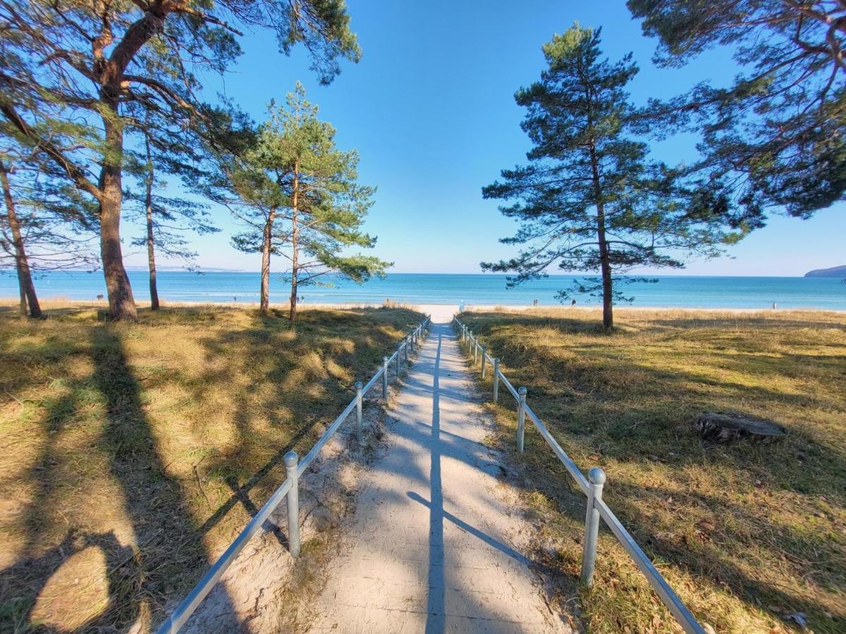 Villa Strandidyll In Binz - Wg 11 Mit Meerblick Und Zwei Balkonen 外观 照片