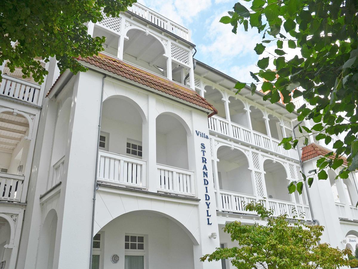 Villa Strandidyll In Binz - Wg 11 Mit Meerblick Und Zwei Balkonen 外观 照片